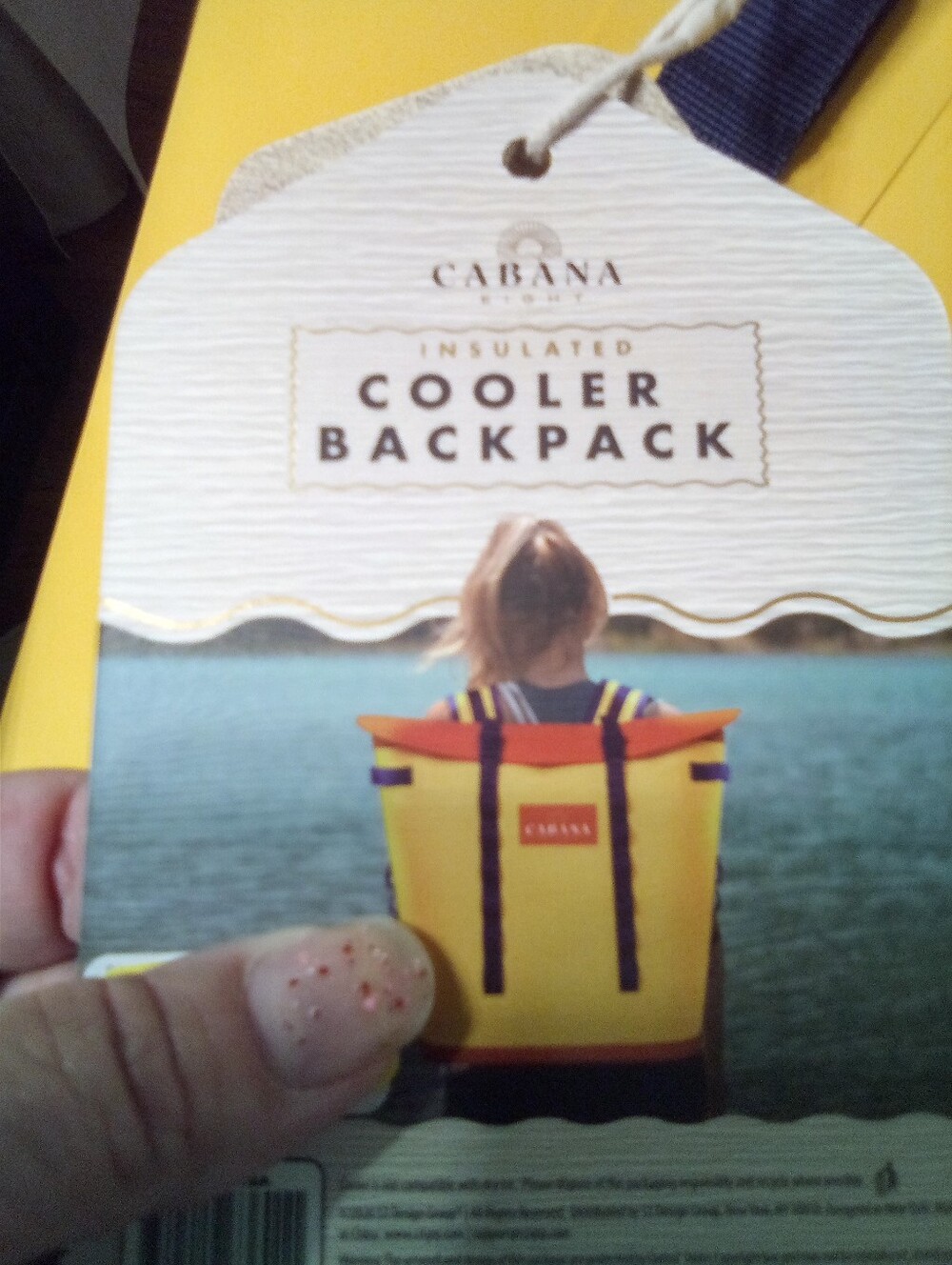Cabana Eight Huge Light Weight Cooler/Backpack